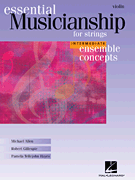 Essential Musicianship for Strings Violin string method book cover